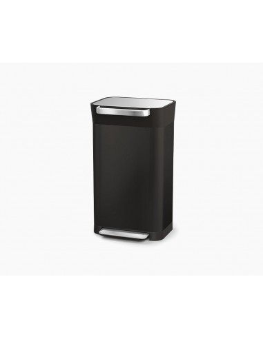 Poubelle Compacteur de Déchets 30L Noir Titan la colonne vertébrale