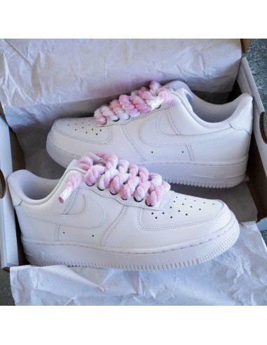 Air Force 1 Rope Laces Rose Amélioration de cerveau avec