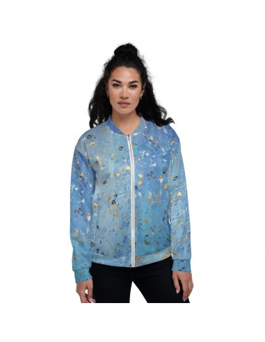 Unisex Bomber Jacket - Blue champagne ou a consommer sur place