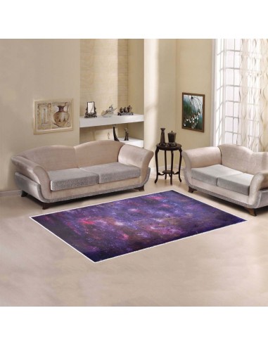 Rug 5' x 3.2' Violet Universe s'inspire de l'anatomie humaine