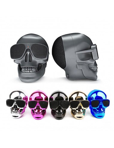 Haut-Parleur/Enceinte Portable SKULLBASS - Bluetooth vous aussi creer 