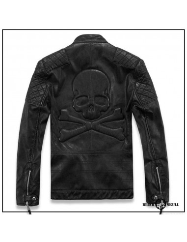 Veste Cuir Homme Skull Rider suggérées chez