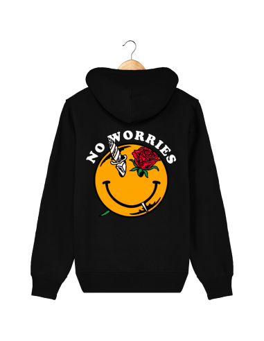 NO WORRIES - Sweat à Capuche de votre