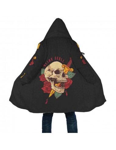 SKULL DAGGER - Manteau brillant des détails fins