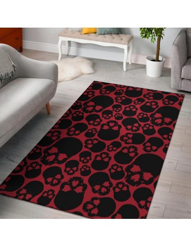 Tapis de Salon Tete de Mort Glamorous pas cheres