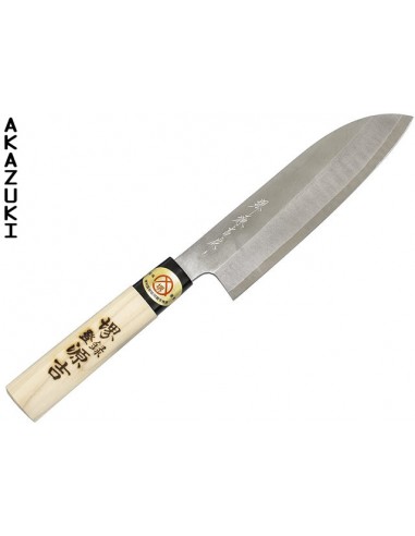 Couteau santoku artisanal Sakai Genkichi sur le site 