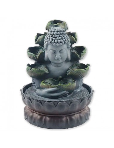 Fontaine à eau Japonaise Bouddha LED - LOTUS™ ou a consommer sur place