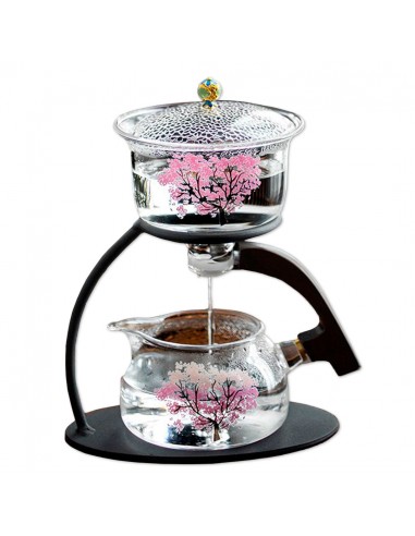 Théière en Verre Japonaise Sakura - SHENSUI™ d'Europe débarque