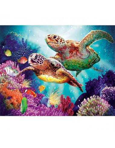 Kit de Diamond Painting modèle "Tortue des mers" prix pour 