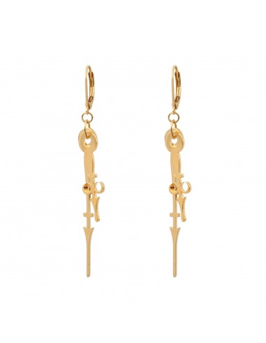 Boucles d'oreilles "Passé-simple" de la marque