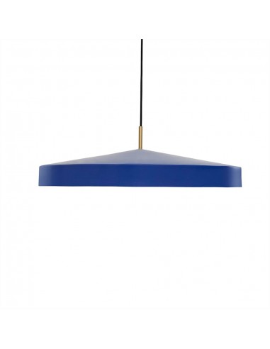 Suspension Hatto bleue - Design simple et élégant brillant des détails fins