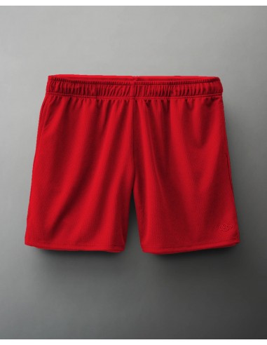 Short en maille RUDIS 6" 2.0 - Rouge brillant des détails fins