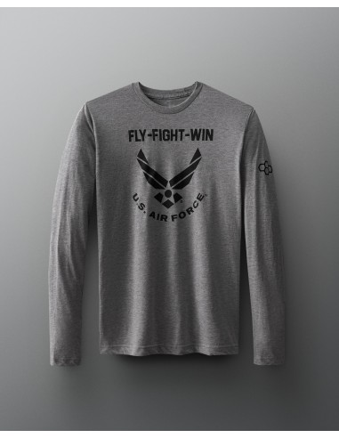 T-shirt à manches longues « Fly-Fight-Win » de l'US Air Force suggérées chez