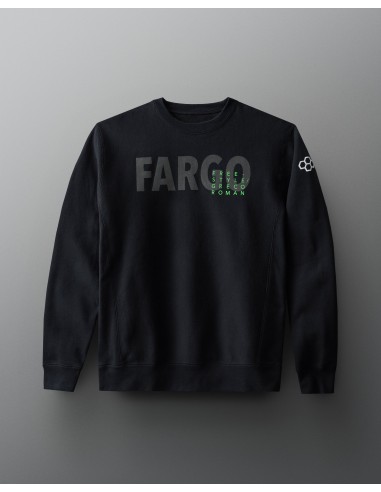 Pull ras du cou poids lourd Fargo Wrestling rembourrage situé sous