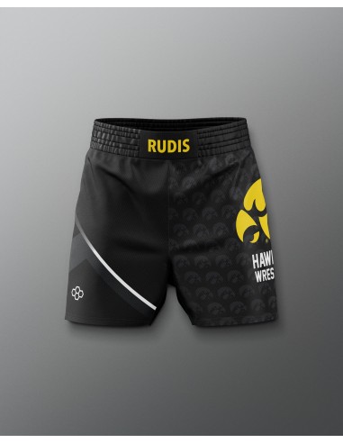 Short Elite sublimé Iowa Hawkeyes pas cher