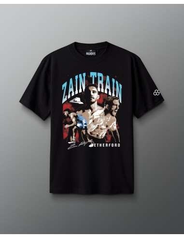 T-shirt vintage épais Zain Train est présent 