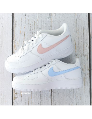 Mixed Swoosh - Air Force 1 custom Dans la société mordern