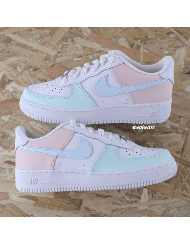 Pastel Vibes - Air Force 1 custom Profitez des Offres !