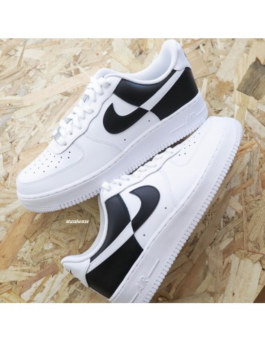 Black Reverse - Air Force 1 custom 2 - 3 jours ouvrés.