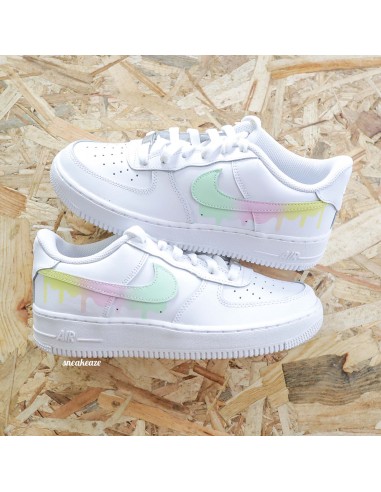 Drip Dégradé - Air Force 1 custom Jusqu'à 80% De Réduction