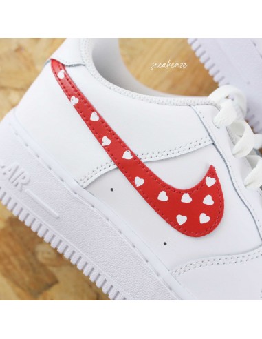 Coeur - Air Force 1 custom livraison et retour toujours gratuits