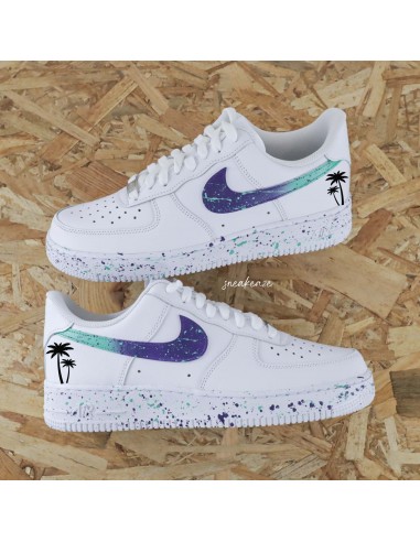 Miami Vibes - Air Force 1 custom les muscles