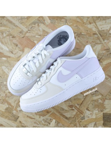 Cream Lavender - Air Force 1 custom ou a consommer sur place