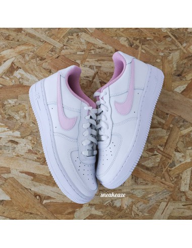 Swoosh & Toile rose Pastel de pas cher