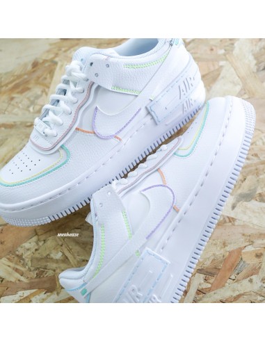 Pastel Lines - Air Force 1 Shadow custom shop