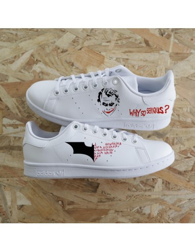 Joker vs Batman - Stan Smith custom Paris Déstockage Promo