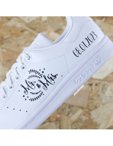 Mr & Mrs - Stan Smith custom mariage pas cher 