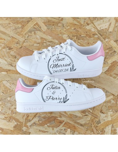 Just Married rose - Stan Smith custom Toutes les collections ici