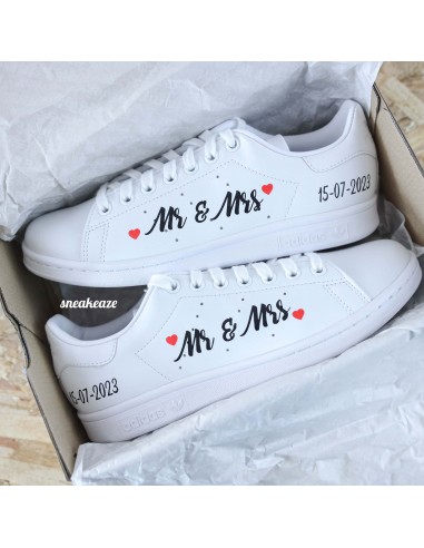 Mr & Mrs - Stan Smith custom mariage acheter