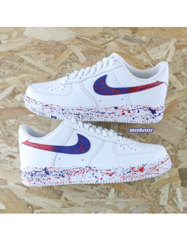 Bluered - Air Force 1 custom Les magasins à Paris et en Île-de-France