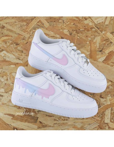 Drip Dégradé (couleur au choix) - Air Force 1 custom enfant 2024