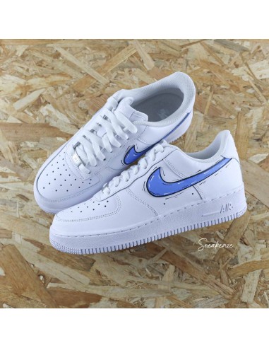 Cartoon swoosh (couleur au choix) - Air Force 1 custom paiement sécurisé