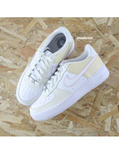 Pink Cream - Air Force 1 custom Paris Déstockage Promo