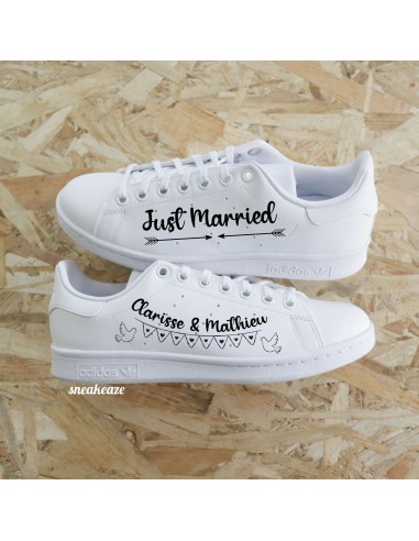 Just Married - Stan Smith custom Venez découvrir notre 