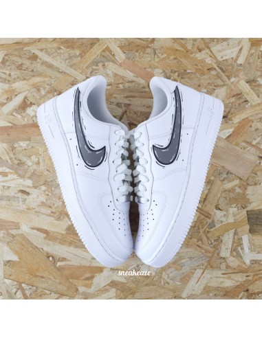 Cartoon swoosh - Air Force 1 custom la chaussure