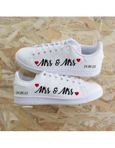 Mrs & Mrs - Stan Smith custom mariage Dans la société mordern